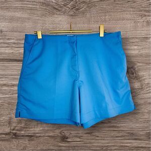 Adidas Women’s Blue Polyester Shorts – Vibrant & Comfortable size 10 Golf walk